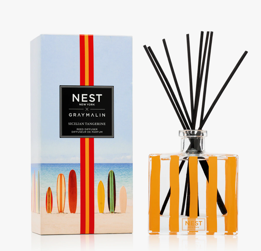Nest New York x Gray Malin Sicilian Tangerine Reed Diffuser