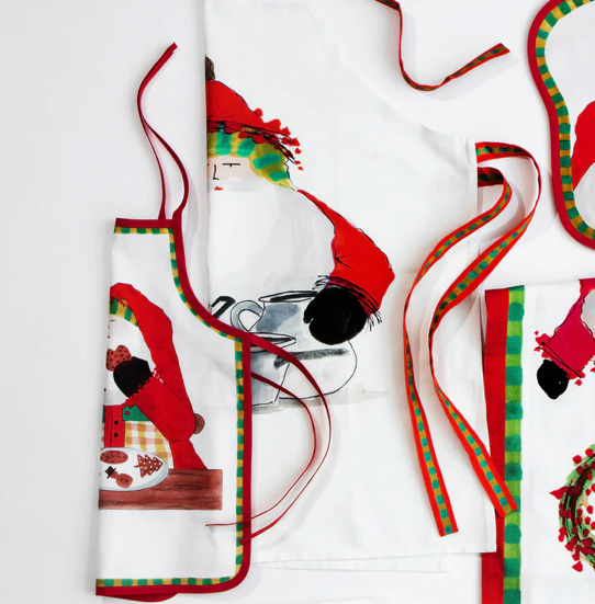 Vietri Old St. Nick Children's Apron