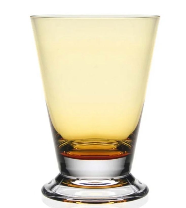 William Yeoward Fanny Amber Old Fashioned Tumbler