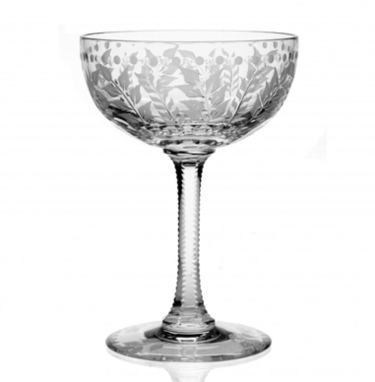 William Yeoward Fern Champagne Coupe