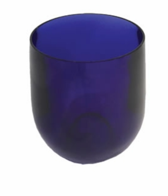 Caspari Acrylic: Tumbler Cobalt