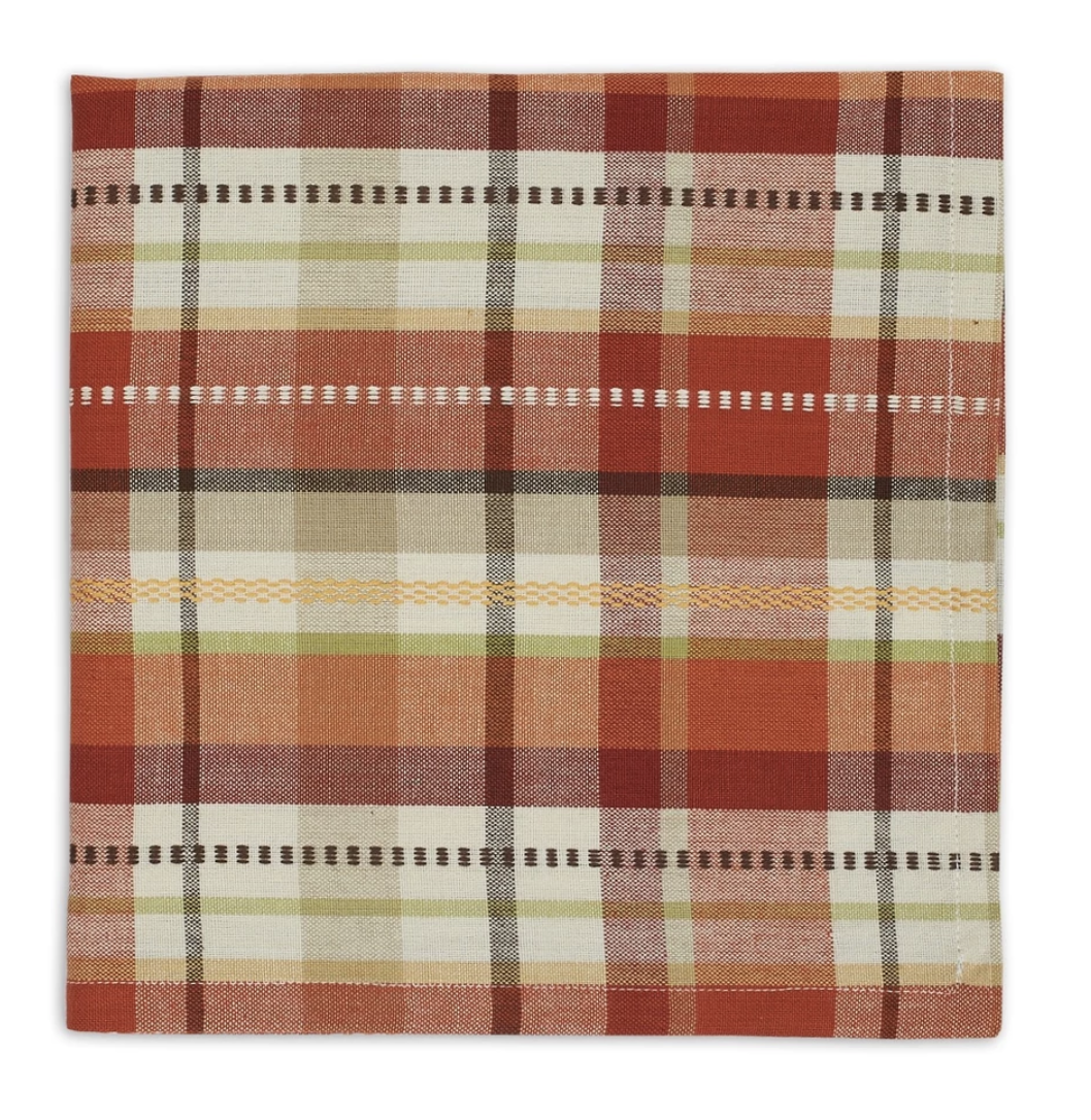 Design Imports Fall Garden Plaid