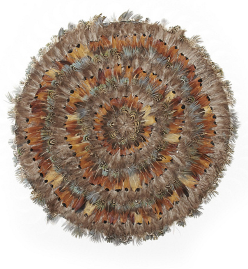 Two's Company Pheasant Round Placemat