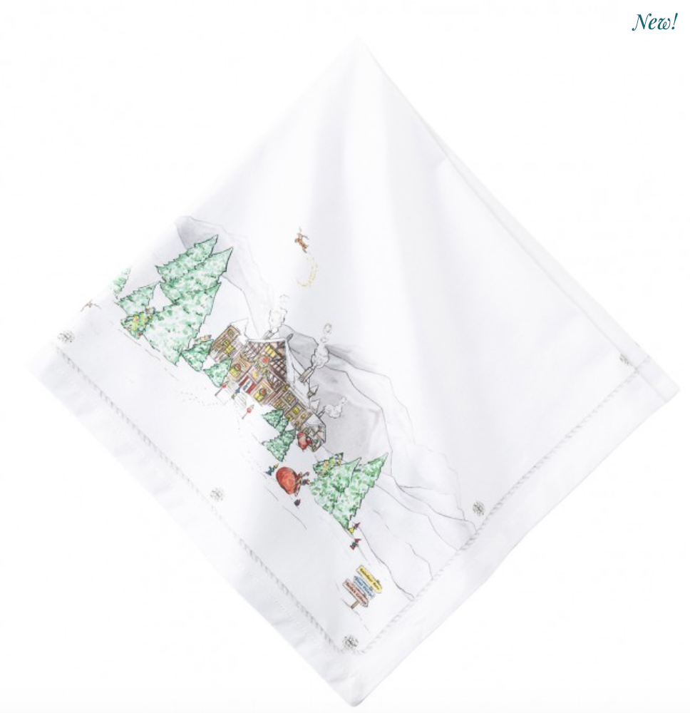 Juliska Napkin: Berry & Thread North Pole