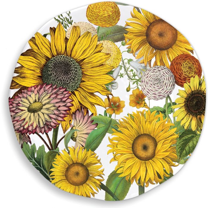 Sunflower Themed Cutting Board and Utensils 4 piece set