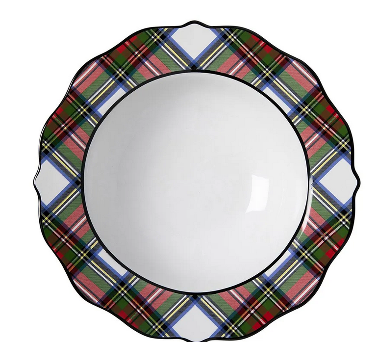 Juliska Stewart Tartan - 13" Serving Bowl