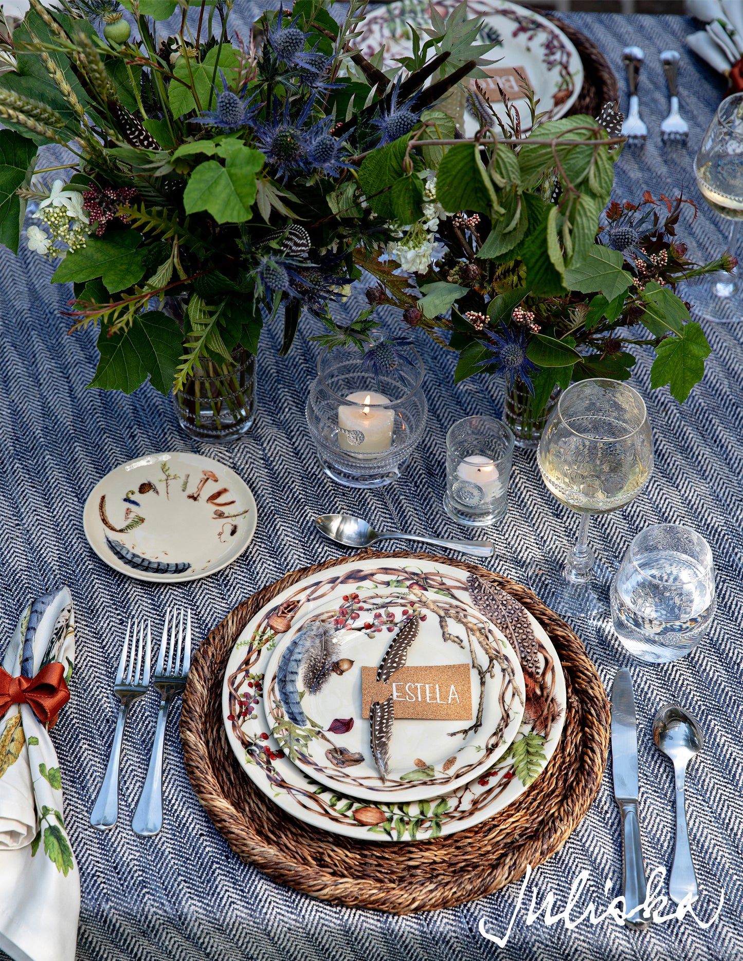 Juliska Forest Walk Platter - Gratitude 15"