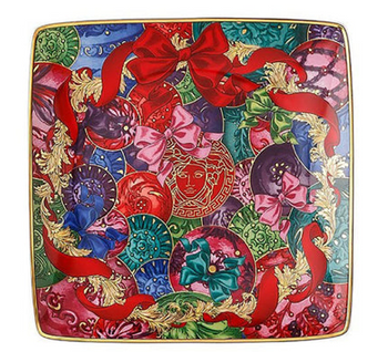 Versace Reflections of Holidays Canape Dish