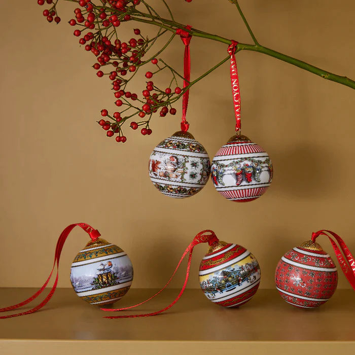 Halcyon Days Bauble - Candy Cane