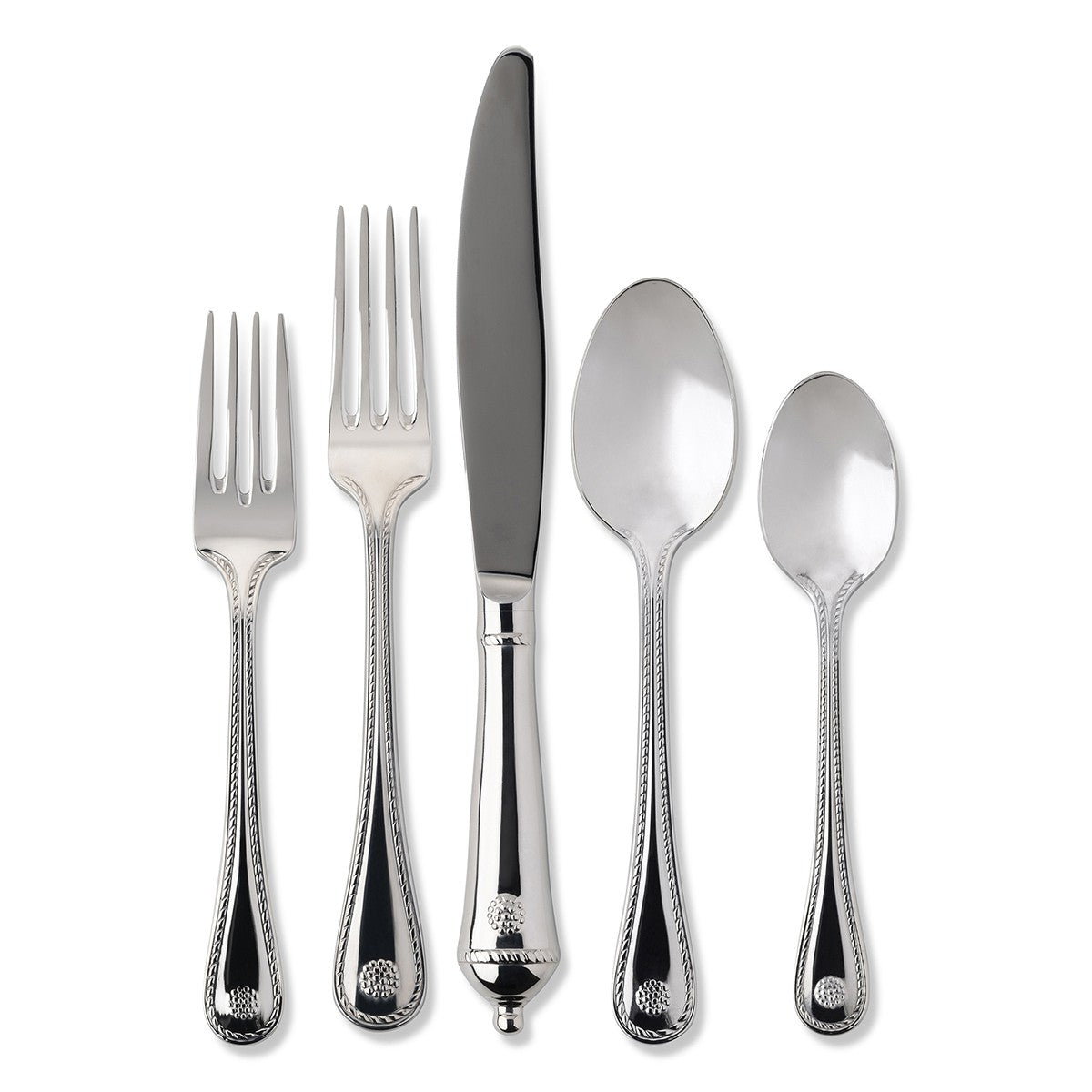 Juliska Flatware: Berry & Thread - Polished, 5-Piece Setting