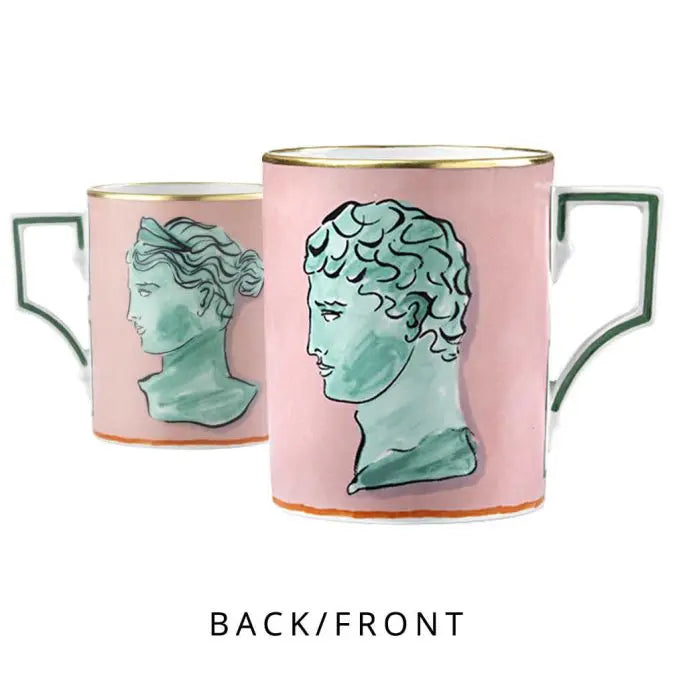 Ginori 1735 Il Viaggio Di Nettuno Mug - Pink