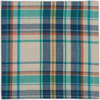Design Imports Happy Camper Plaid Cloth Napkin