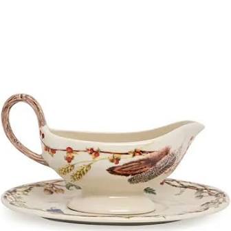 Juliska Forest Walk Sauce Boat and Stand