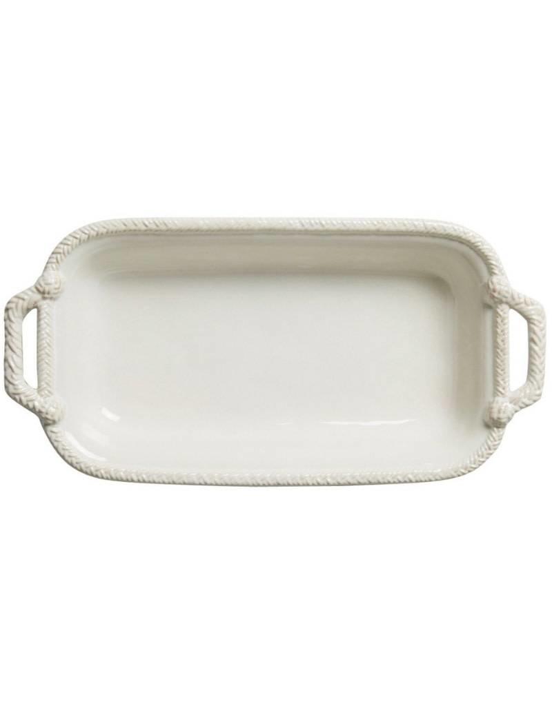 Juliska Le Panier Whitewash 16" Shallow Baker