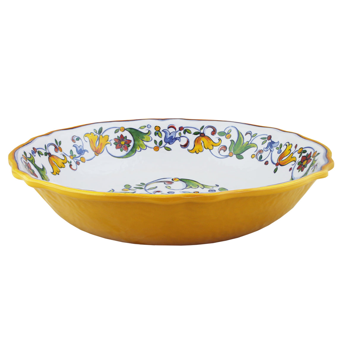 Le Cadeaux Melamine Capri Salad Bowl