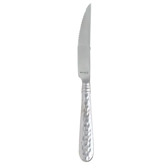 Vietri Flatware: Martellato Set of 4 Steak Knives