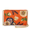 Mary Frances Crossbody Clutch Wild Abandon Beaded Floral Mini Handbag