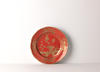 Ginori 1735 Oriente Italiano Dessert/Salad Plate - Rubrum (Red w/Gold)