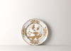 Ginori 1735 Oriente Italiano Dessert/Salad Plate - Aurum (White w/Gold)