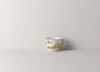 Ginori 1735 Oriente Italiano Coffee Cup - Aurum (White w/Gold)