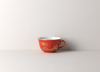 Ginori 1735 Oriente Italiano Tea Cup - Rubrum (Red w/Gold)