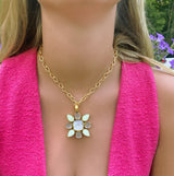 Dina Mackney Designs Pendant -  Lemon Doublet Enhancer