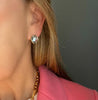 Dina Mackney Designs Earrings - Blue Topaz Faceted Stud Earrings