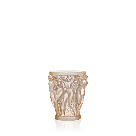 Lalique Vase - Bacchantes Gold Luster - Small