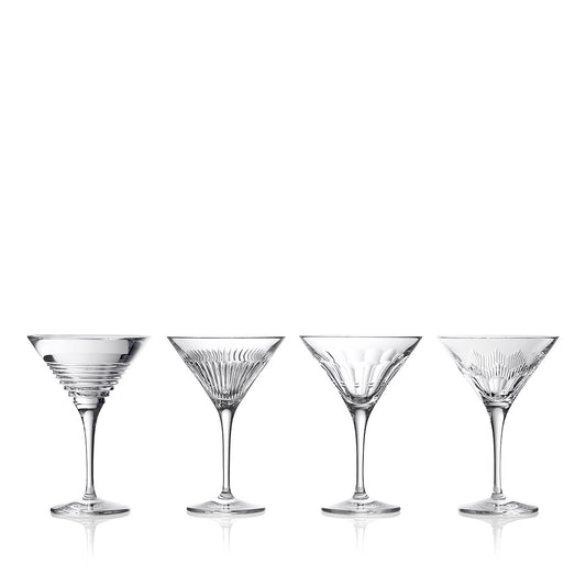 Waterford Mixology Mixed Martini Glasses 4oz, Set of 4