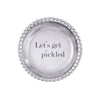 Mariposa Wine Coaster - Beaded  Let's Get Pickled