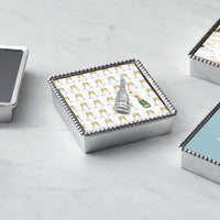Mariposa Napkin Box Set - Beaded - Champagne Bottle Weight