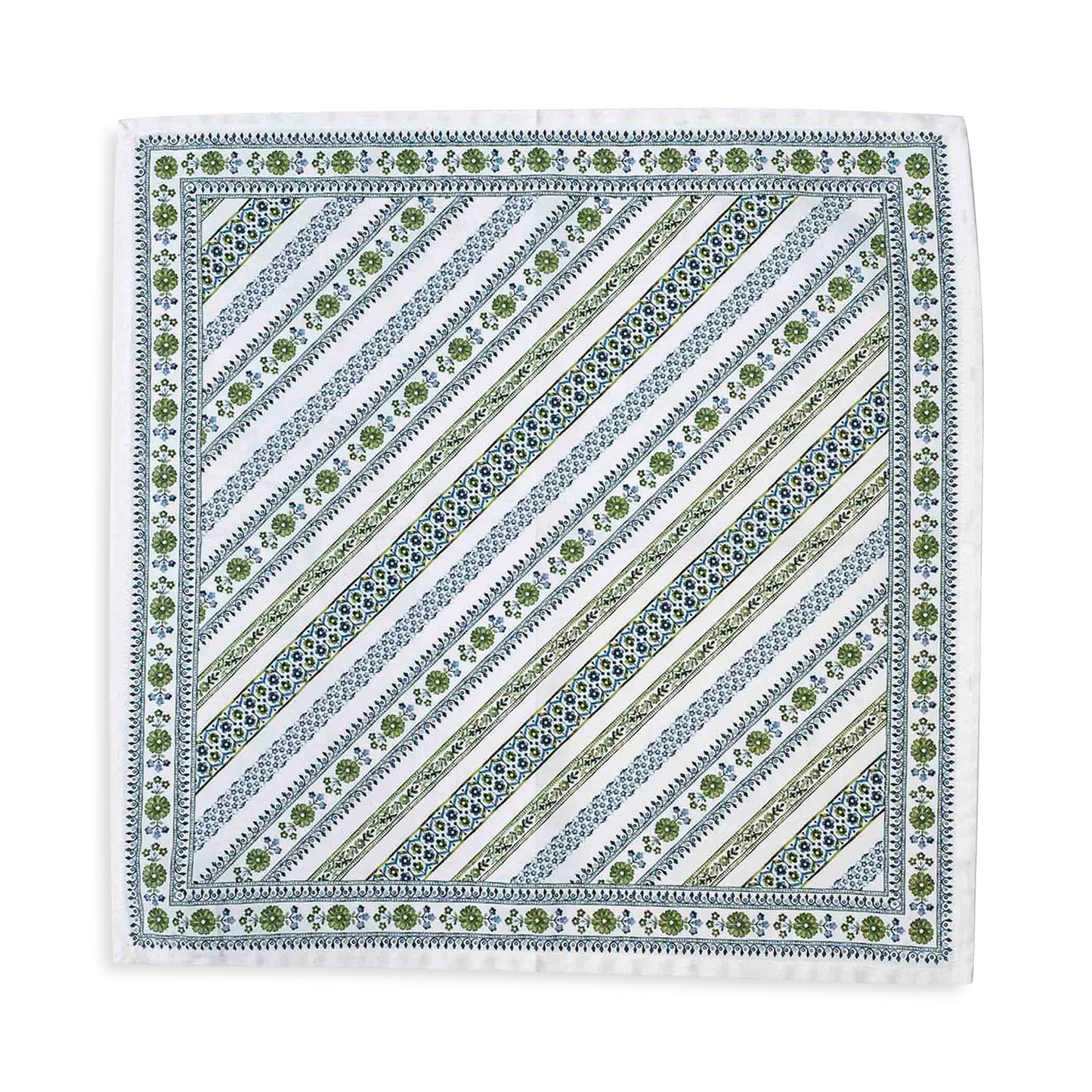 Juliska Napkin: Seville Stripe - Green