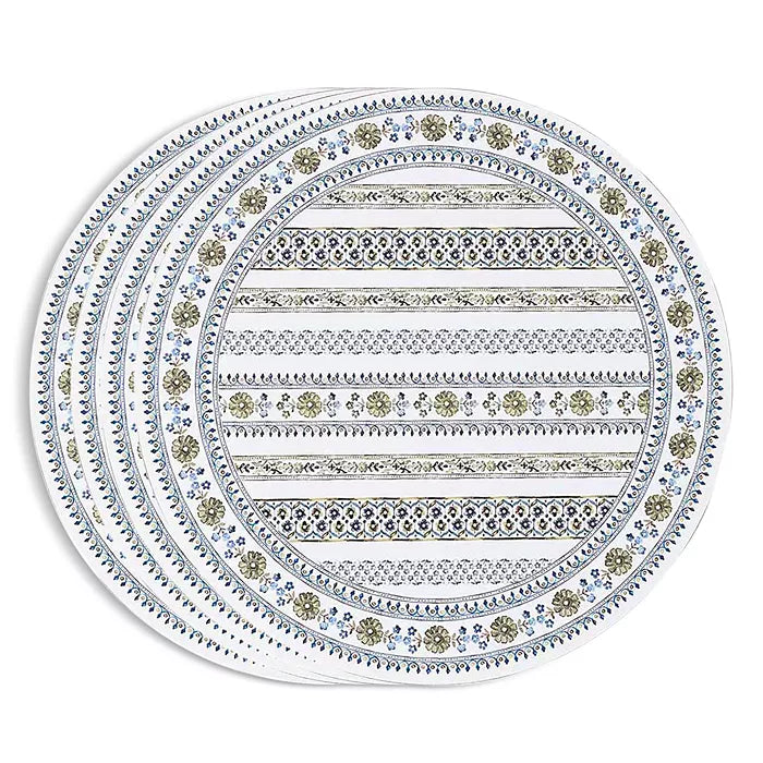 Juliska Placemats: Seville - Green - Set/4