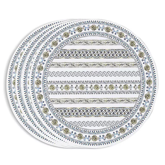 Juliska Placemats: Seville - Green - Set/4