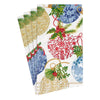 Caspari Porcelain Ornaments Paper Guest Towel Napkins