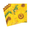 Caspari Sunflowers Paper Cocktail Napkins