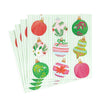 Caspari Painted Ornaments Paper Luncheon Napkins