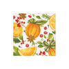 Caspari Orange Spice Paper Cocktail Napkins