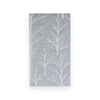 Caspari Guest Towels: Winter Trees - Silver & White