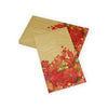 Caspari Guest Towels: Harvest Garland- Gold