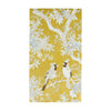 Caspari Guest Towels: Scenic Songbirds- Ivory & Gold