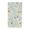 Caspari Guest Towels: Scenic Songbirds - Celadon