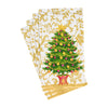 Caspari Gilded Tree Paper Guest Towel Napkins