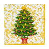 Caspari Luncheon Napkins: Gilded Tree