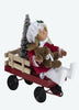Byers Choice Toddler with Wagon
