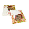 Caspari Turkey And Berries Paper Luncheon Napkins