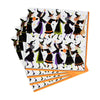 Caspari Luncheon Napkins: Witches Conga Line (Halloween)