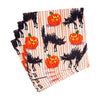 Caspari Halloween Cats Paper Cocktail Napkins