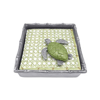 Mariposa Napkin Weight - Green Sea Turtle