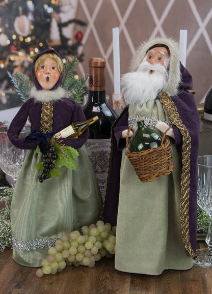 Byers Choice Caroler 2023: Wine Santa